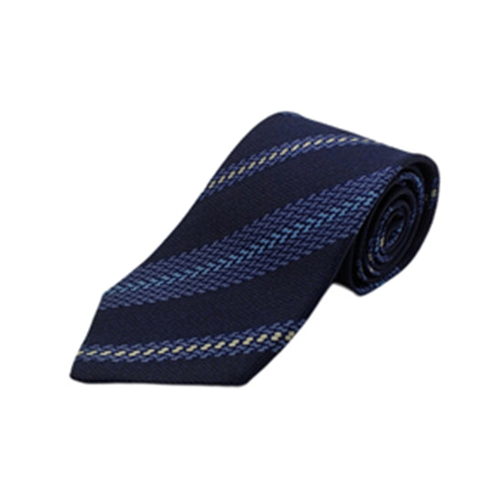 Kyoto Nishijin-ori tie(Kumi -tissue-) -Blue-